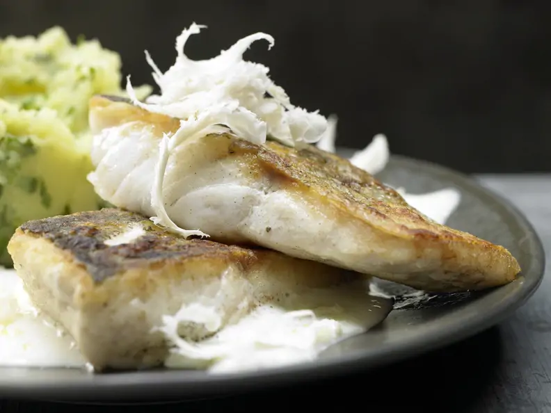 Gebratene Zanderfilets