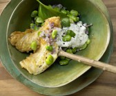 Rotbarsch mit Basilikumschaum für den Thermomix®