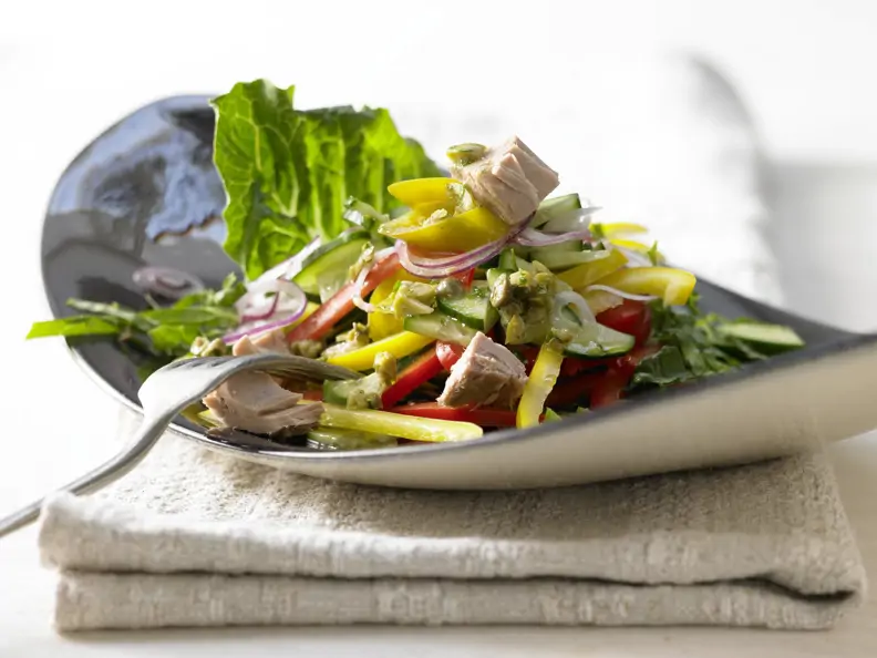 Griechischer Thunfischsalat