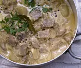Kalbsrahmgulasch – smarter