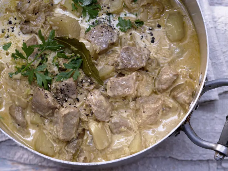 Kalbsrahmgulasch – smarter