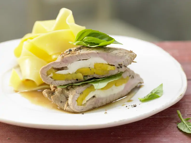 Gefüllte Kalbsschnitzel