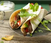 Gefüllte Tortillafladen