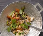 Hähnchen aus dem Wok