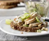 Hähnchensalat mit Trauben