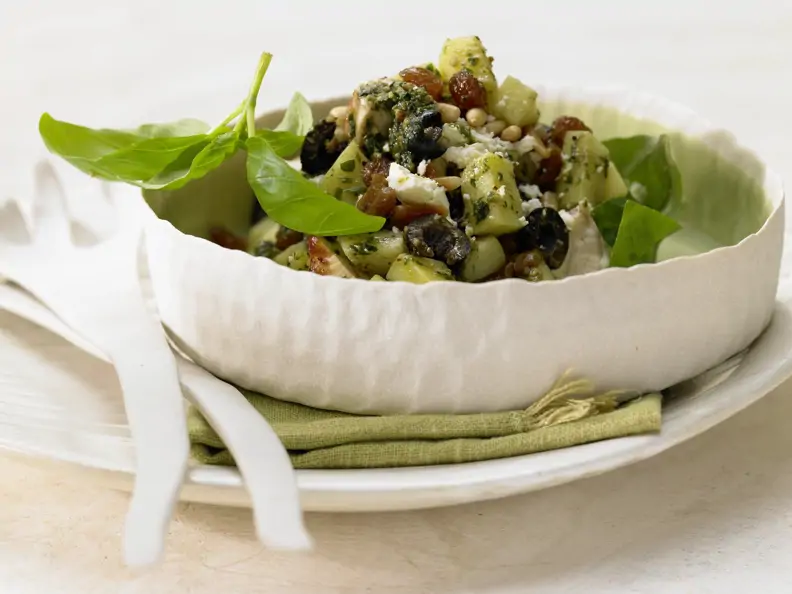 Hähnchen-Kartoffel-Salat