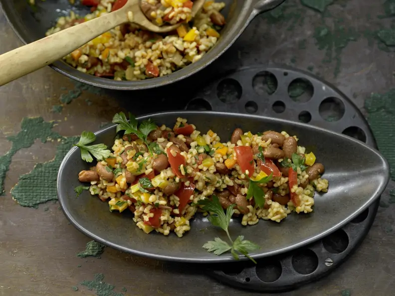 Bulgur-Gemüse-Pilaw