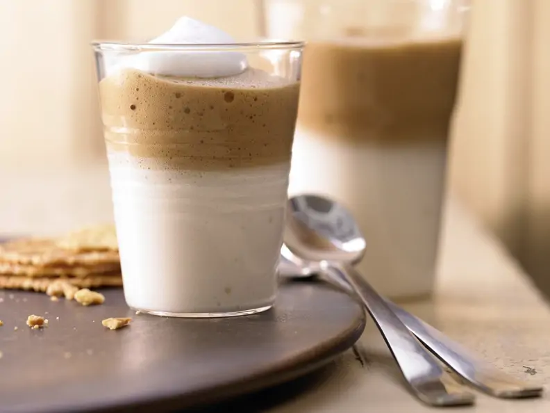 Milchkaffee-Mousse
