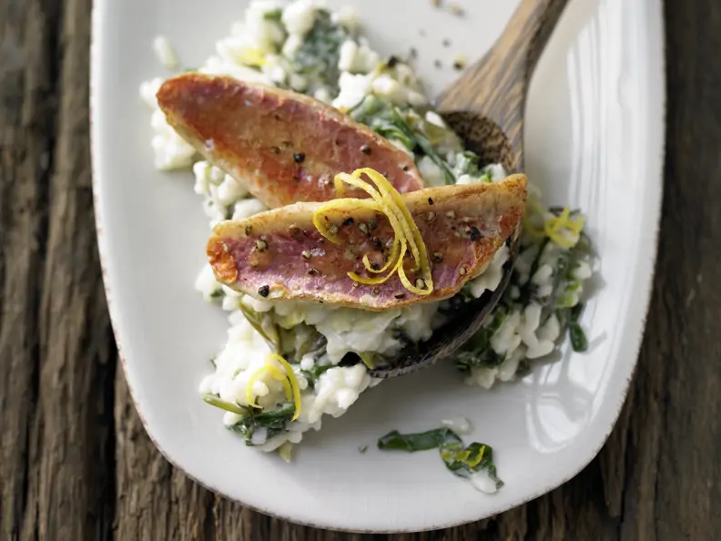 Risotto mit Spinat