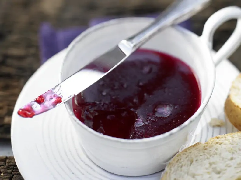 Rotes Johannisbeergelee