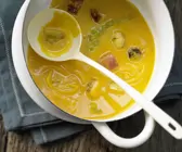 Kochbuch für Kürbissuppe