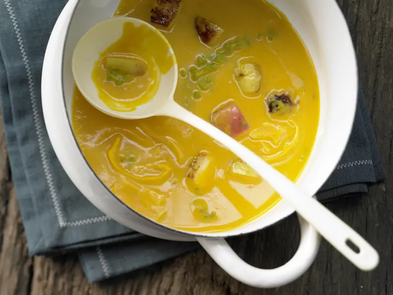 Kochbuch für Kürbissuppe