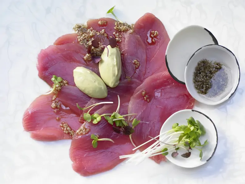 Thunfisch-Carpaccio