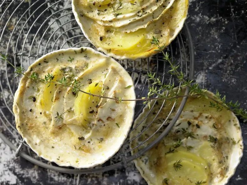 Sellerie-Kartoffel-Gratin