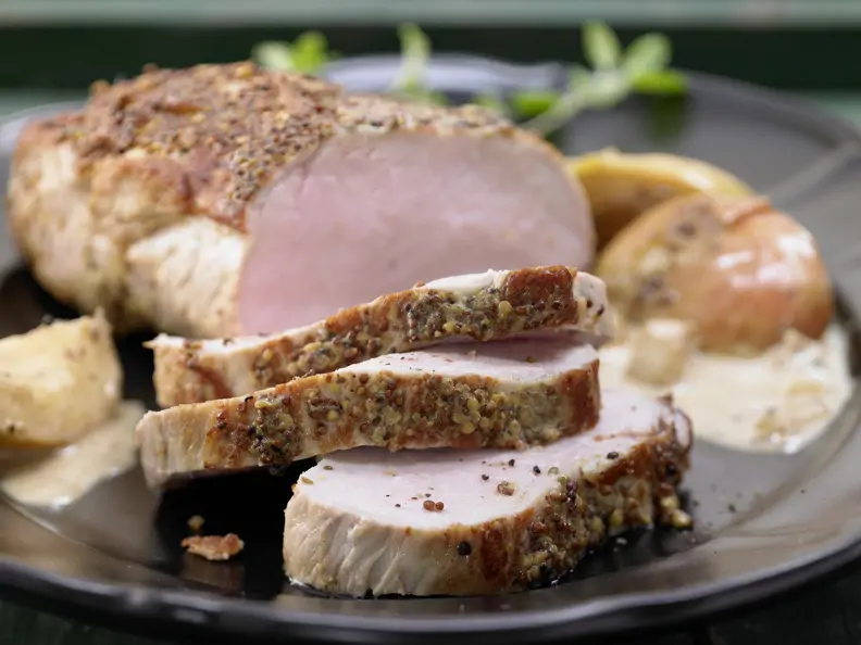Schweinerückenbraten
