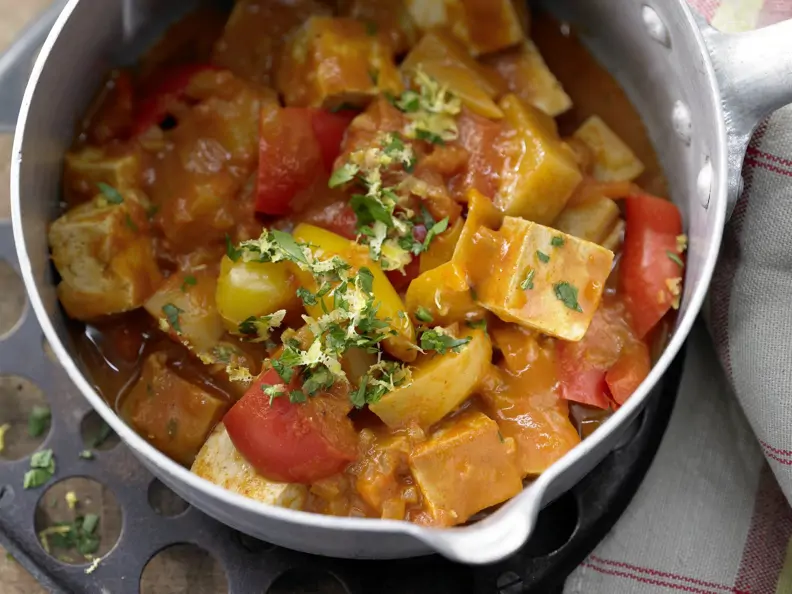 Tofu-Gulasch