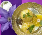 Foodstyling - Angerichtete Orangenhälften