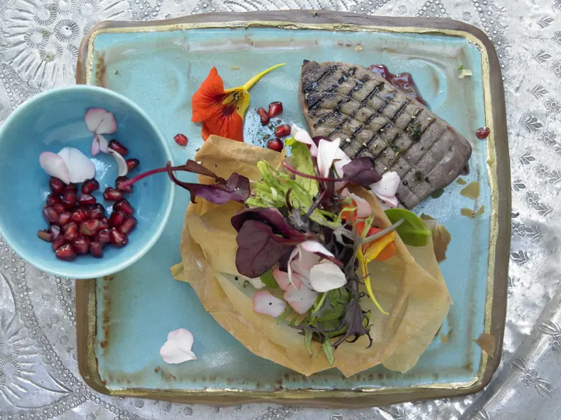 Thunfischfilets auf algerische Art
