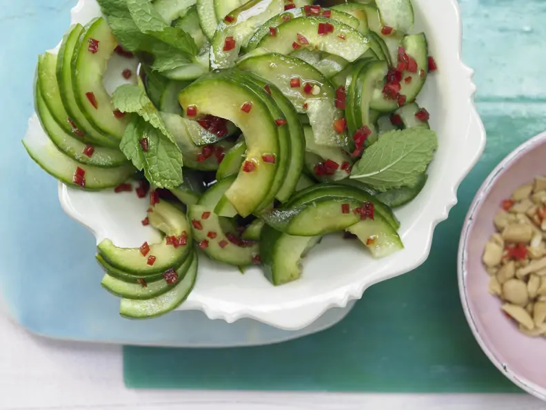 Thai-Gurkensalat