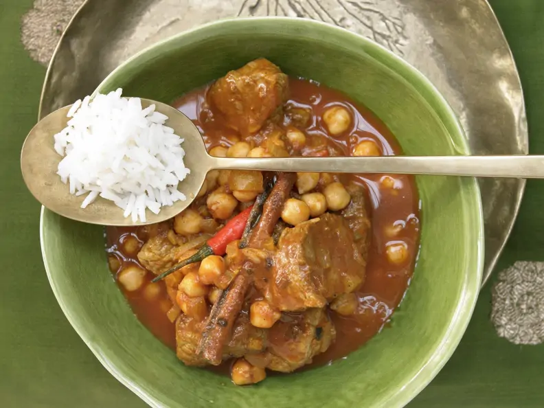 Scharfes Lammcurry