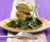 Loup de mer in Kokossauce
