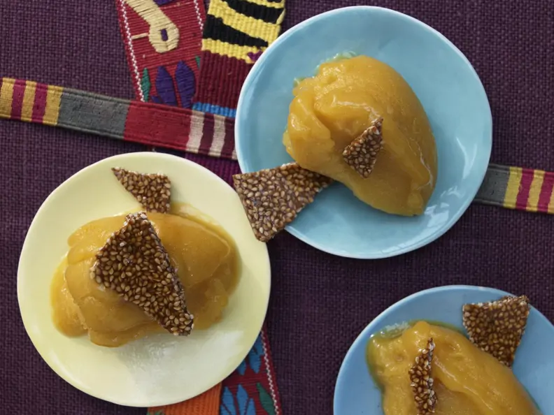 Mexikanisches Mango-Sorbet