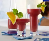 Papaya-Orangen-Smoothie mit Minze 