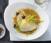 Gedünstete Steinbuttschnitte