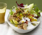 Bunte Salatschüssel