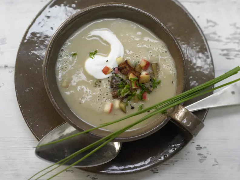 Kastanien-Kartoffel-Suppe