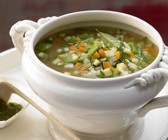 Französische Gemüsesuppe
