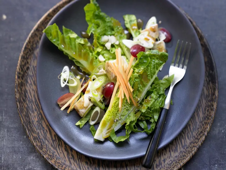 Fruchtiger Hähnchensalat