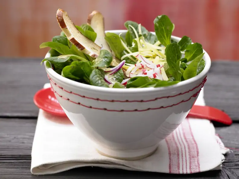 Feldsalat nach bayrischer Art
