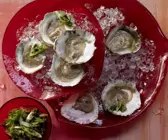 Austern mit Petersilien-Salsa-Verde – smarter