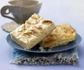 Apfelkuchen mit Sauerrahmguss