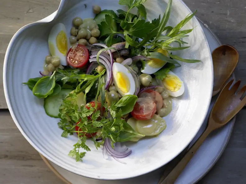 Kräuter-Kartoffel-Salat