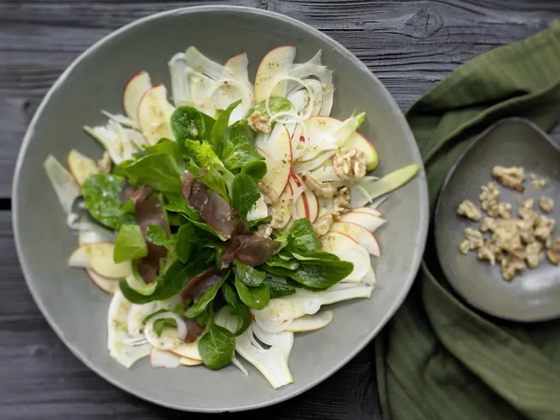 Apfel-Fenchel-Salat