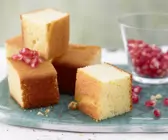 Limettenkuchenwürfel