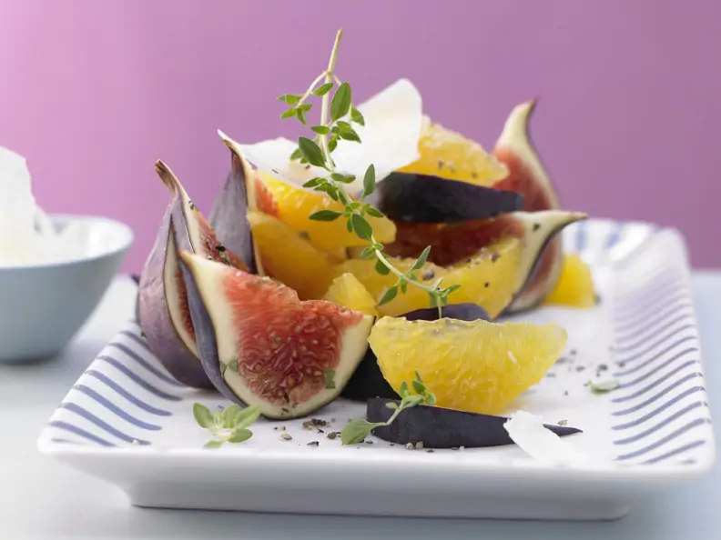 Pikanter Feigensalat