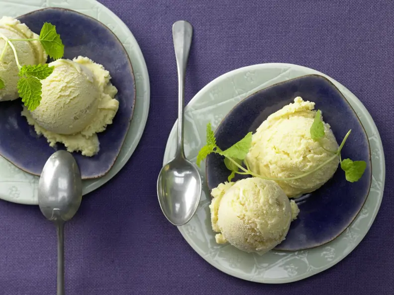 Soja-Quitten-Eis