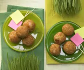 Geflügel-Bulgur-Bällchen Kicker