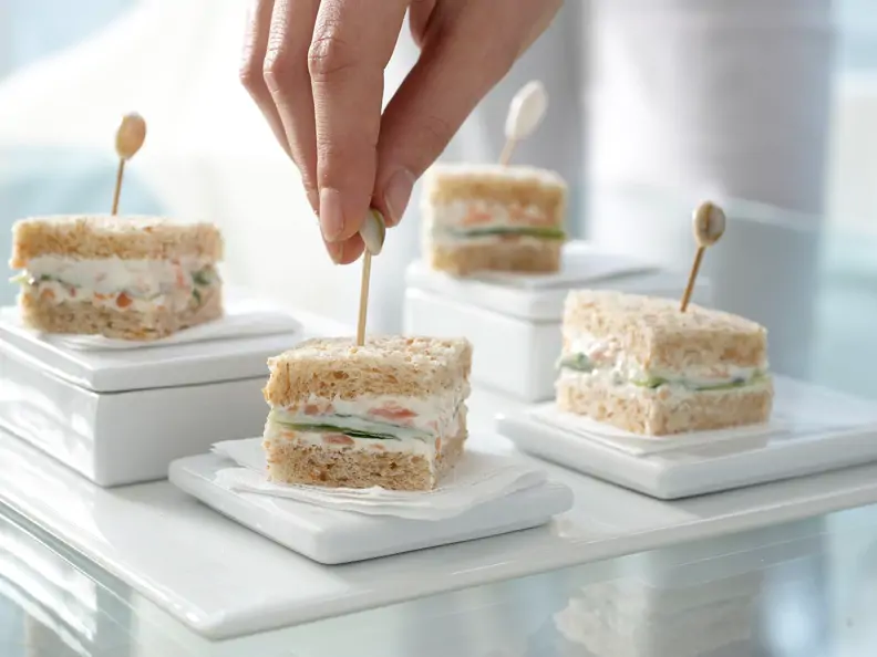 Gurken-Sandwichs
