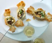 Tomaten-Filo-Tartelettes