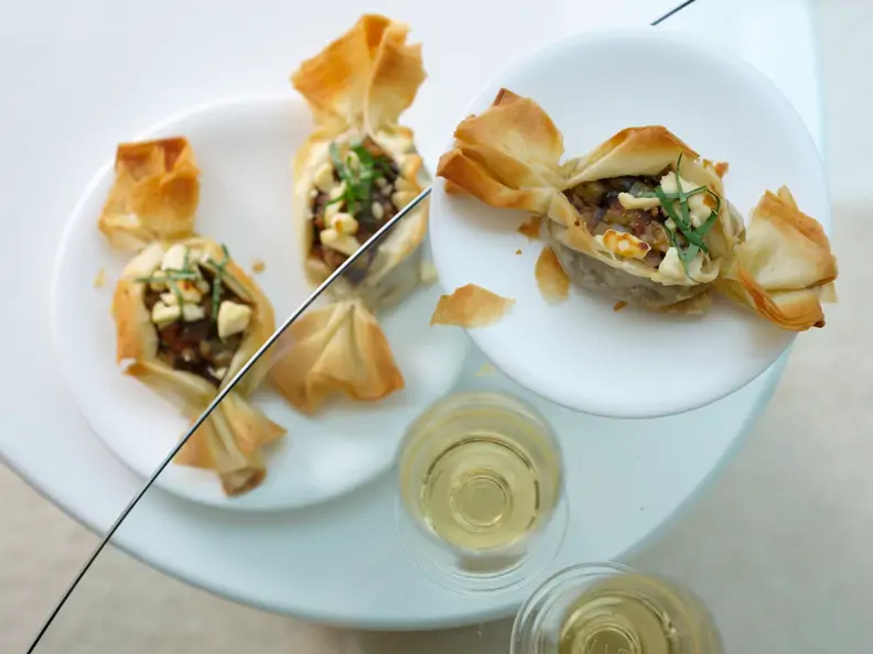 Tomaten-Filo-Tartelettes