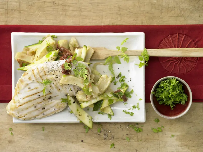 Gegrillte Hähnchenbrust
