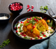 Gerösteter Blumenkohl auf Hüttenkäse-Creme