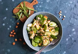 Apfel-Birnen-Salat mit Estragondressing