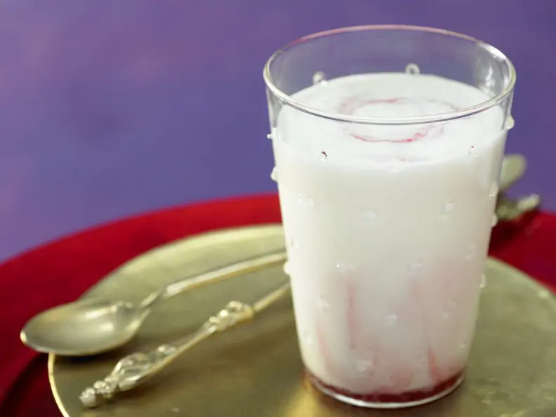Apfel-Dickmilch-Drink