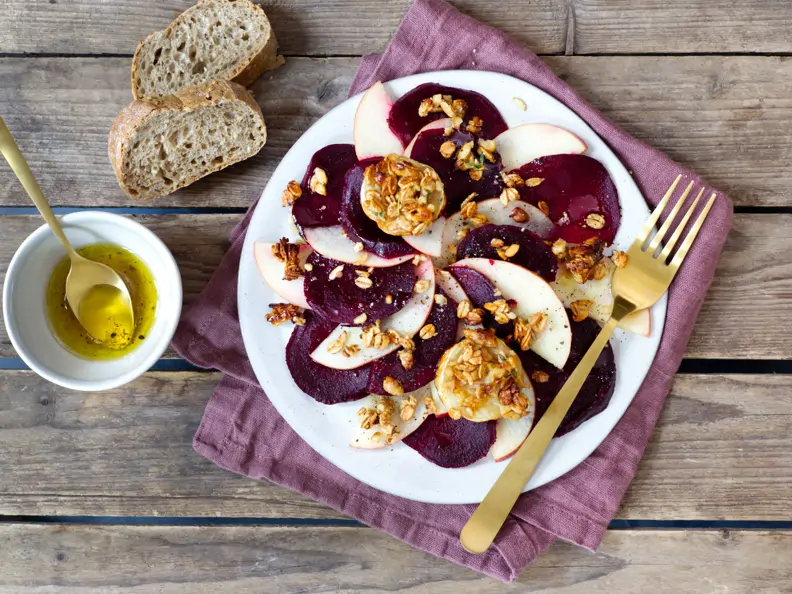 Rote Bete-Salat mit Apfel