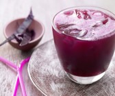 Roter Apfelsaft